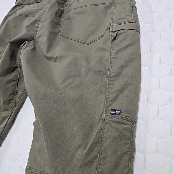5.11 Tactical Women's Apex Cargo Pants Ranger Green Sz 14 Hiking Outdoor 64446 - Picture 9 of 14
